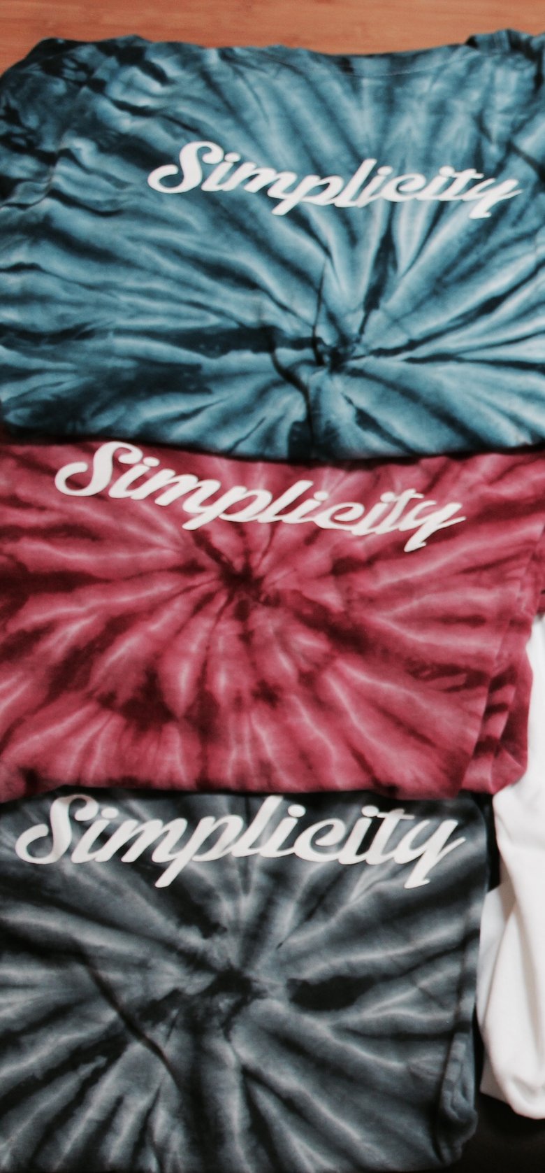 Image of Simplistic Tie Dye Tees