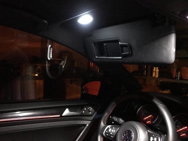 Brighter Led Sun Visors For Your Mk7 Gti Golf Gsw Deautoled