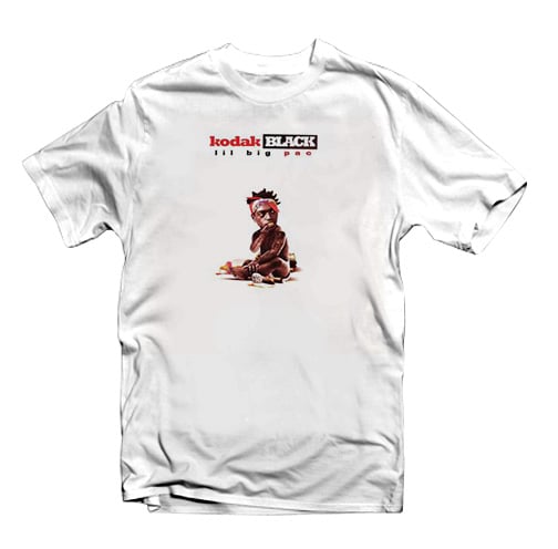 Image of Kodak black Tshirt | Lil Big Pac mixtape design tshirt | all sizes