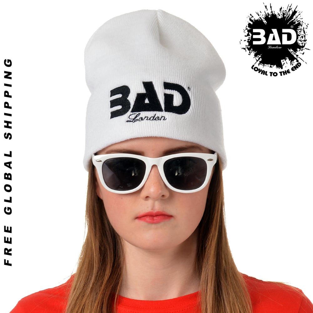 Bad Clothing London Designer Couture Urban Street Wear and Fitness Fashion Premium Unisex Beanie Hat