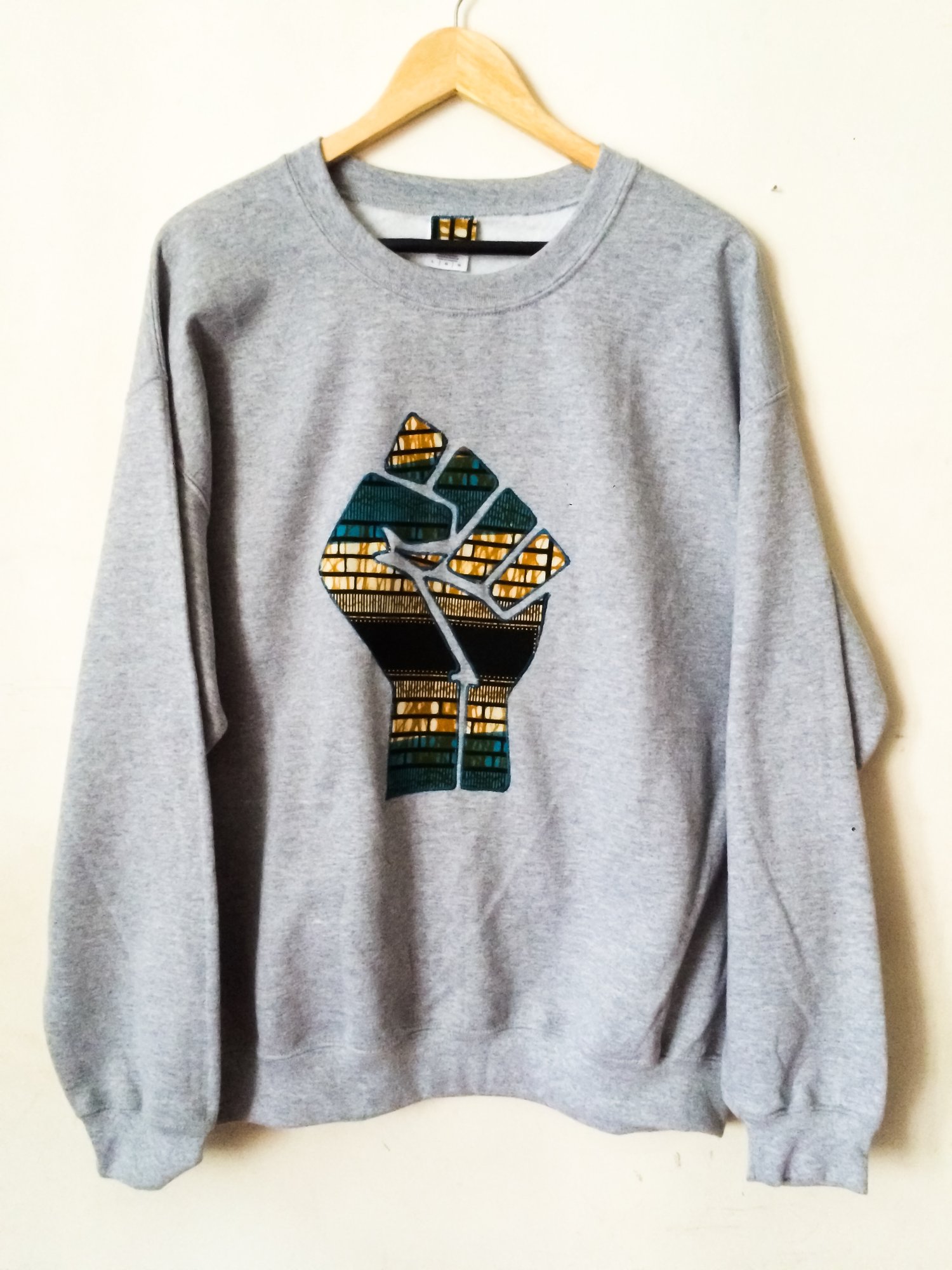 Image of SPORT GREY Fist Up Sweater