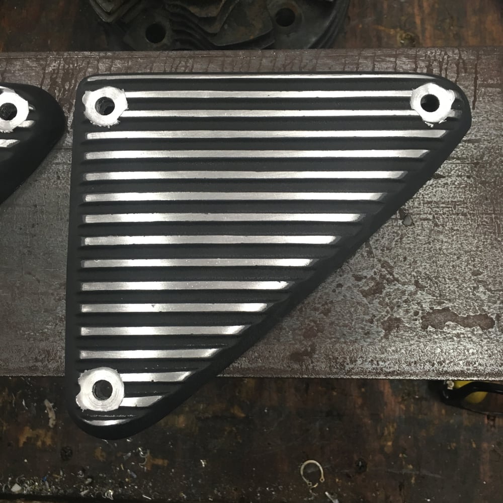 Sportster Finned Module Cover / Chopperdaves Casting Co