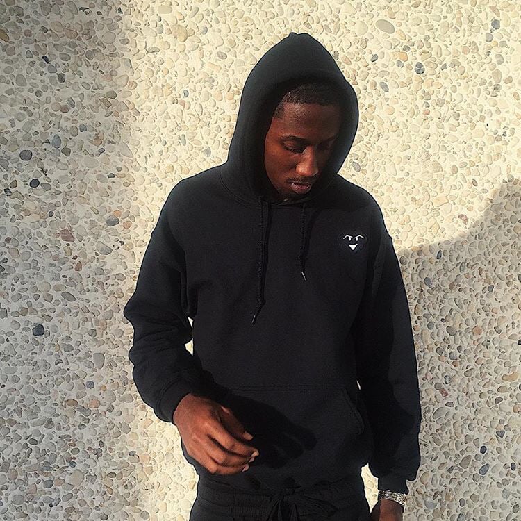 Image of CLOUDY FORECAST 3 BLACK HOODIE