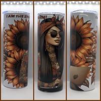 I AM THE STORM TUMBLER 