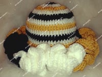 Image 1 of Custom Deluxe Ruffle Bucket Hat