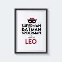 Image 4 of Lámina Superboy /Supergirl Personalizada