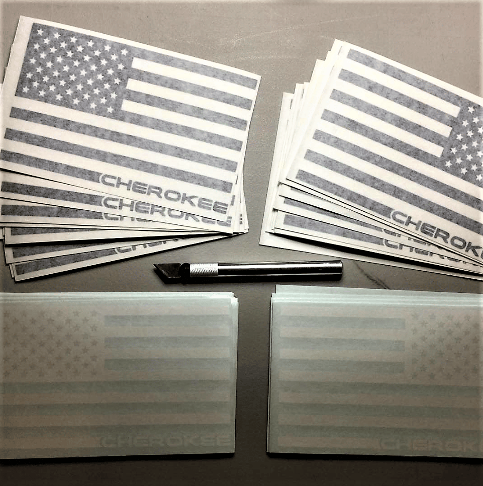 Image of Driver's Side American Flag (Single)
