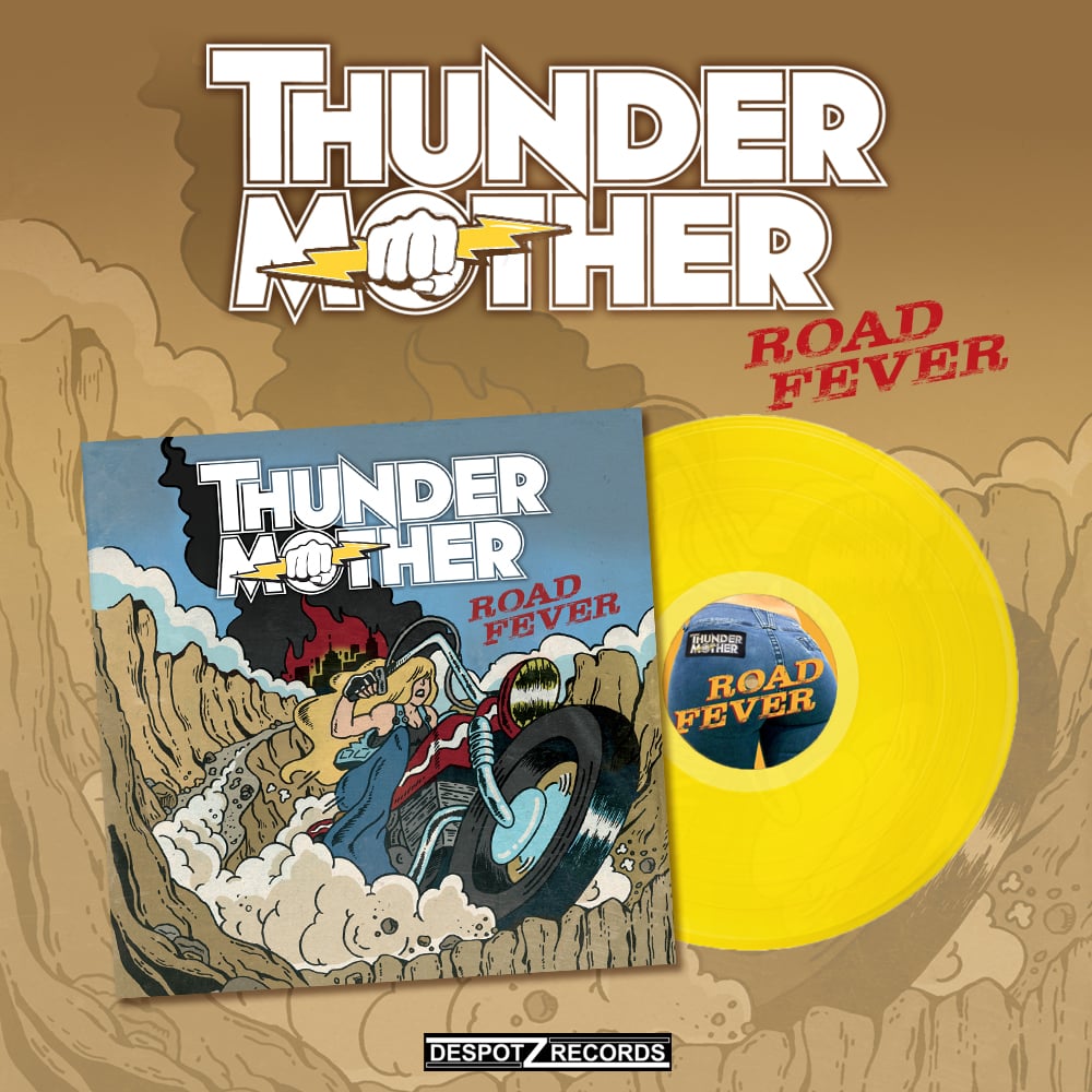 Image of Thundermother - Road Fever (Yellow Limited LP)