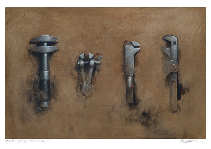 Image of 'Impermanence V (Four Hand Tools)'