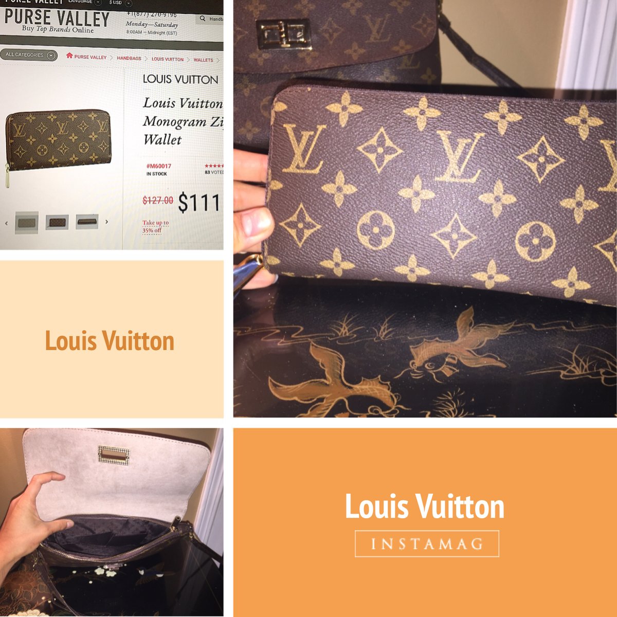 Louis Vuitton Wallet / First Coast Beauty Shop