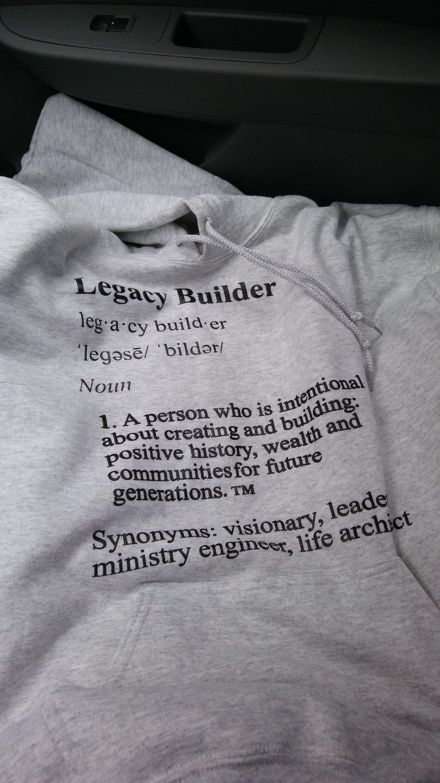 Image of Legacy Builder Hoodie