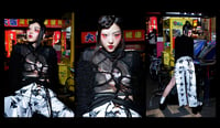 Image 3 of DVMVGE TOKYO X' Black Shibari 2way Cut-out Sweater