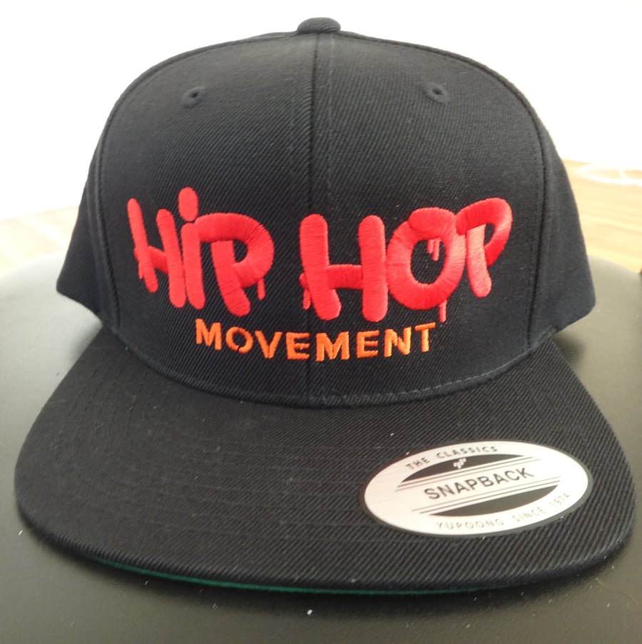 Image of Hip Hop Movement Black Blend Snapback