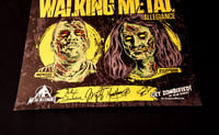 Image 3 of The Walking Metal Allegiance Signed Poster