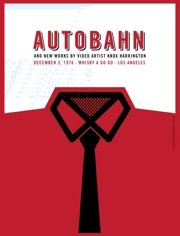 Autobahn (The Big Lebowski) Art Print Lil Tuffy