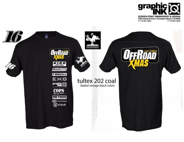 Image of Offroad Xmas Tshirt Limited Edition 2016