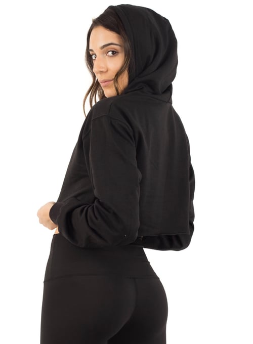 Image of Women's Cropped Hoodie