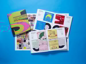 Image of BOOK with POSTER Product 45 Australian Punk / Post-Punk Record Covers