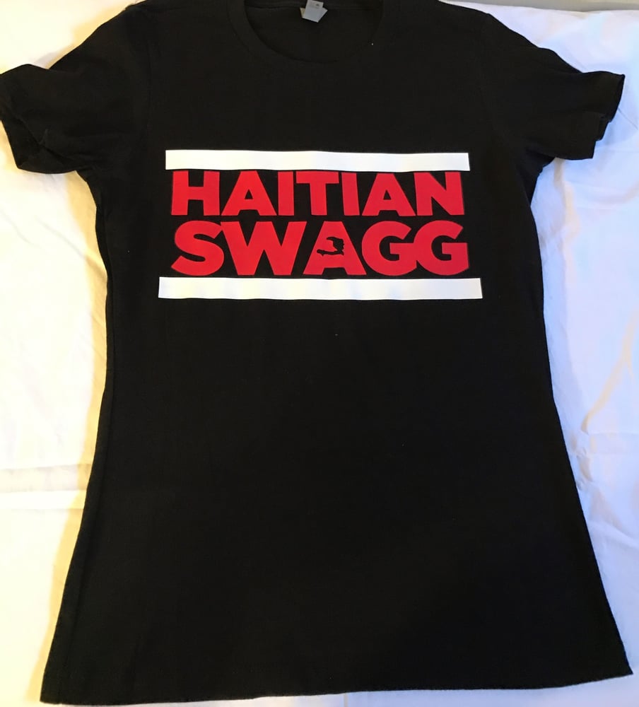 Image of Haitian Swagg white & Red (Women)