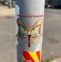 Image 2 of Abortion Is Freedom Sticker