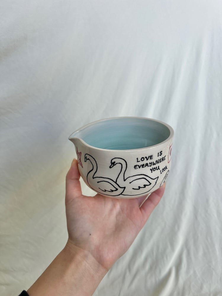 Image of Love Is Everywhere Matcha Bowl