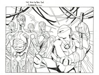 ORIGINAL ART TMNT Fun Pack Cover Art :: Donatello