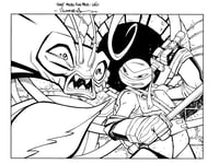  ORIGINAL ART TMNT Fun Pack Cover Art :: Leonardo