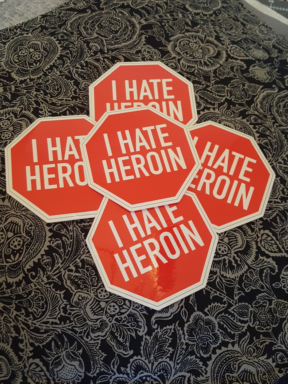 Image of I Hate Heroin Sticker