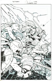 Image 1 of ORIGINAL ART TMNT Amazing Adventures COVER 2