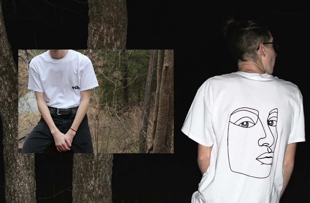 Image of "Who Is She?" shirt (White)