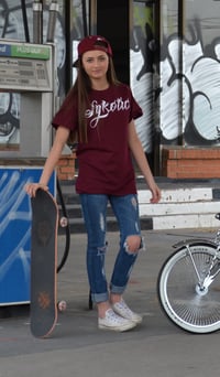 Image 2 of OG Tee (Burgandy)