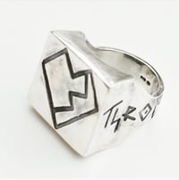 Image 1 of The Heartthrob Solid Silver Ring