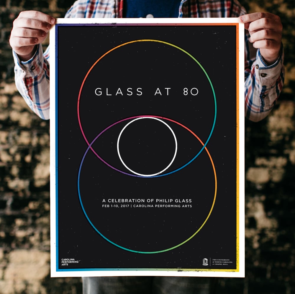 Image of Glass at 80 Festival Poster
