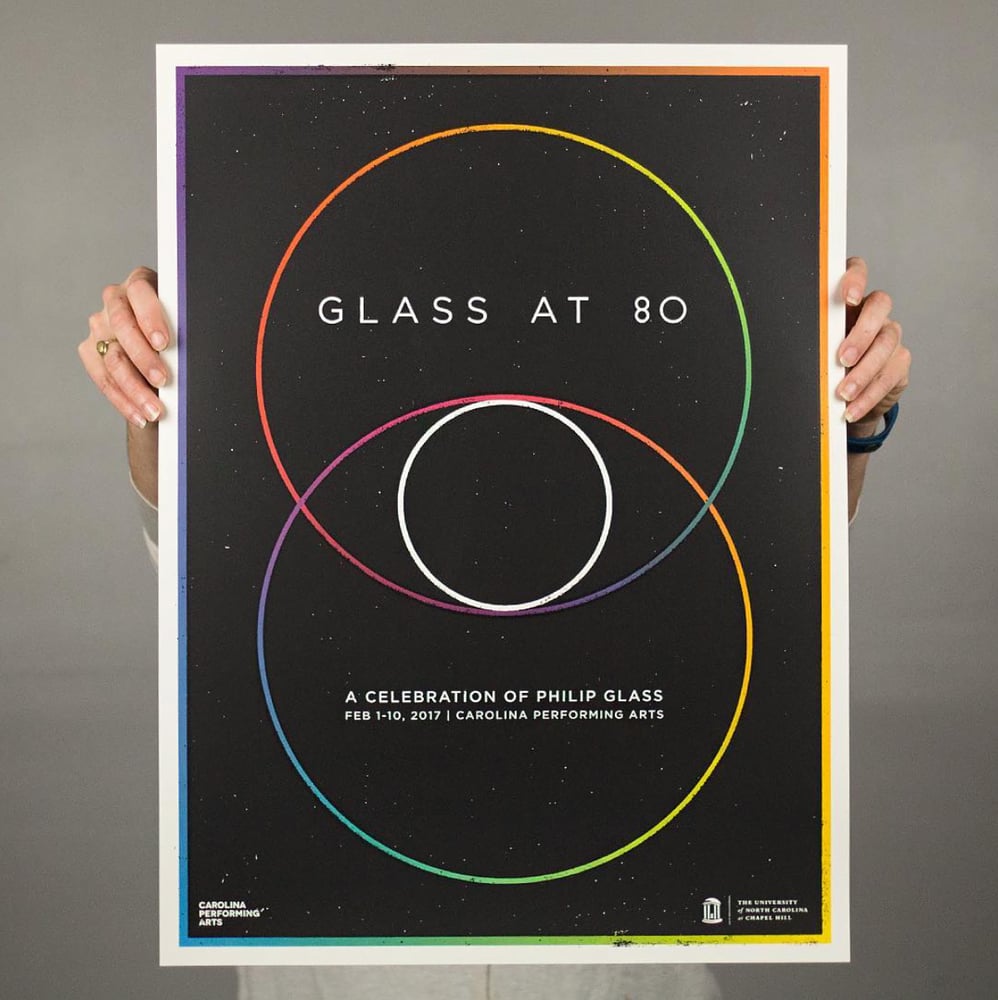 Image of Glass at 80 Festival Poster