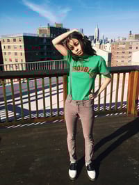 Image 5 of  💚GREEN TROUBLE TEE 💚Restock💋🩷pre order 