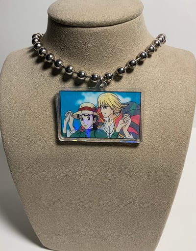 Image of Howl's Moving Castle Ball Chain Necklace