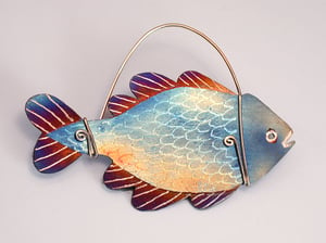 Image of Kit to make Heat-Colored Titanium Fish Pin