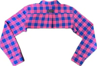 Image 4 of PINK FLANNEL BOLERO