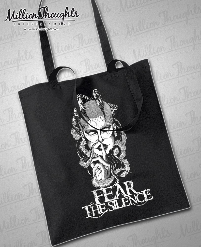 Image of "FEAR THE SILENCE" TOTE-BAG