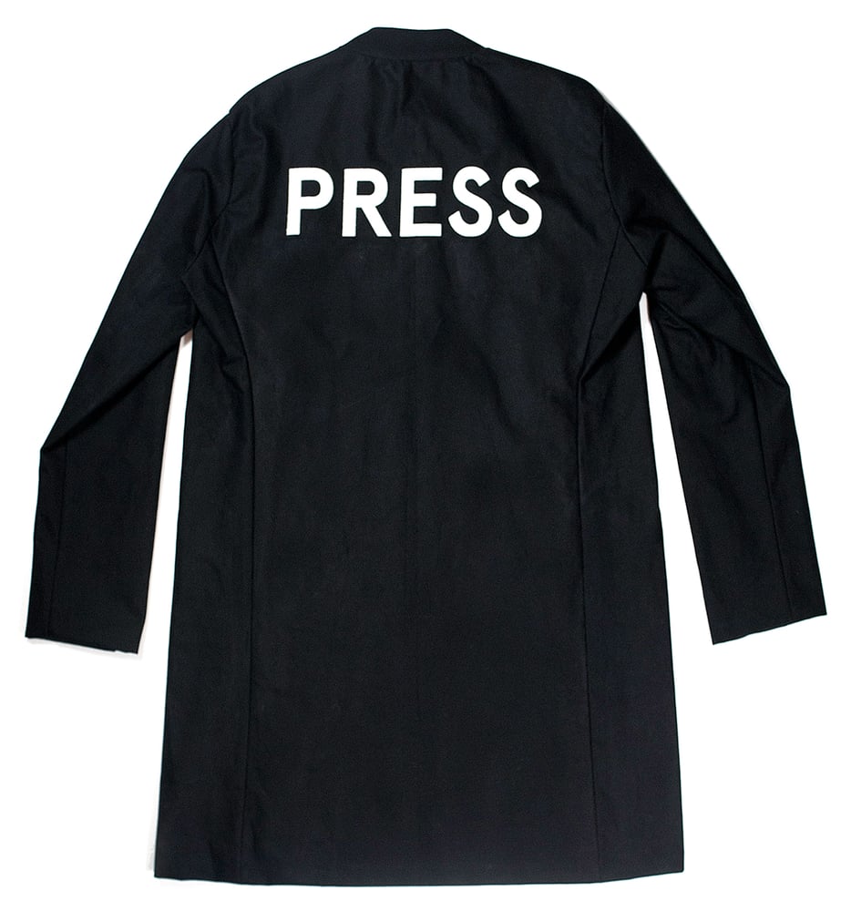 Image of Enlogated Press Overcoat