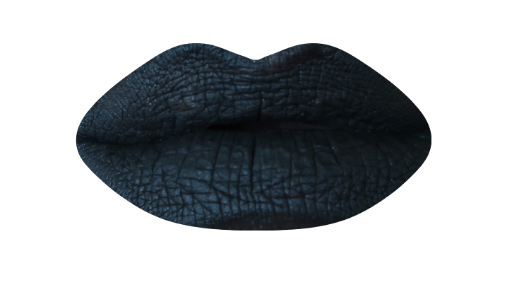 black liquid lipstick