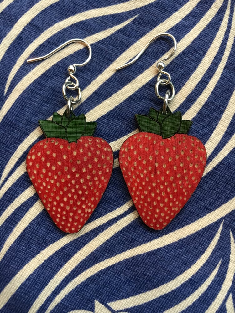 Image of Strawberry Earrings