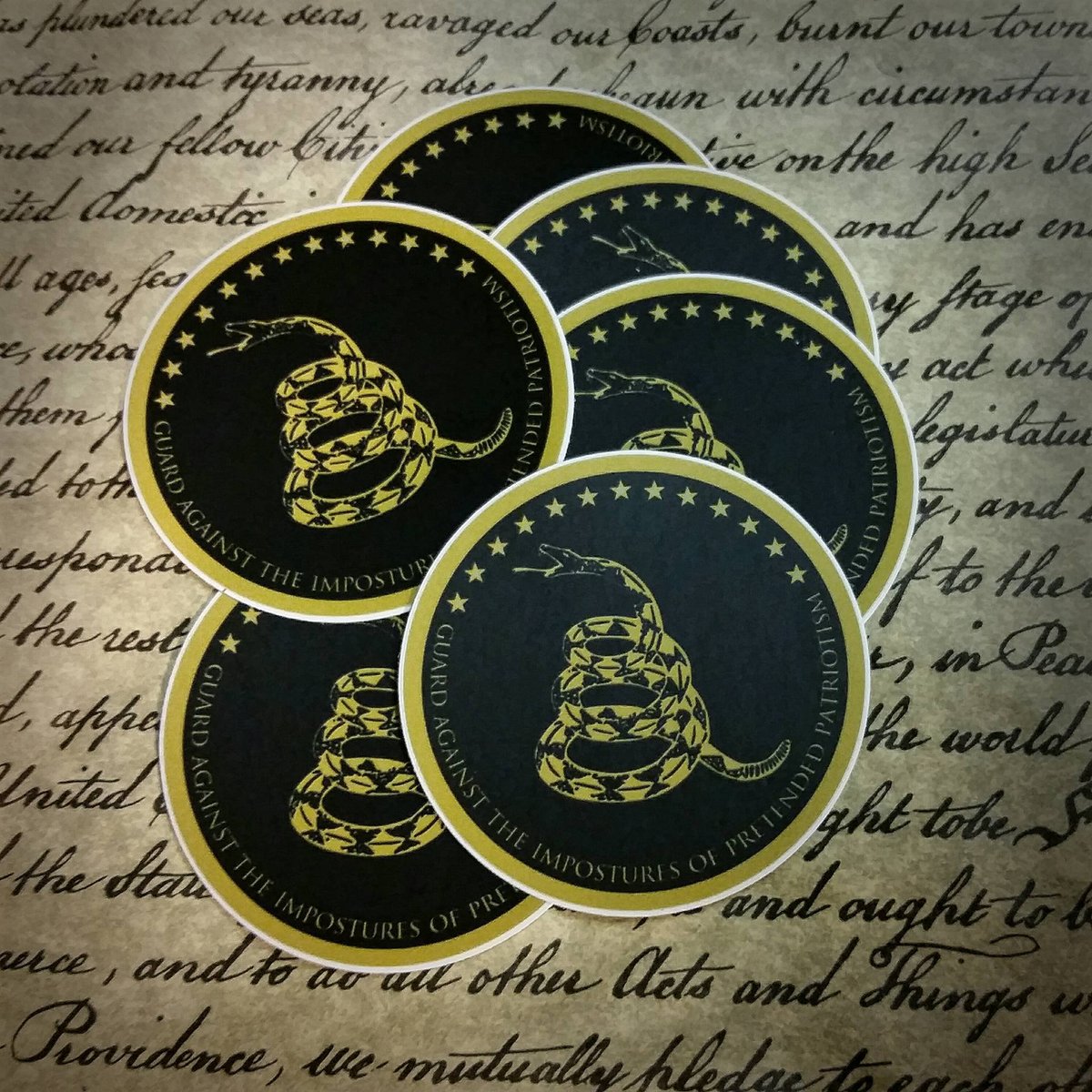 Image of Sticker - Dont Tread on Me