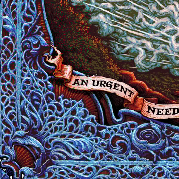 Image of "Urgent Need" limited edition screenprint