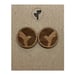 Image of huitzilin / studs / walnut