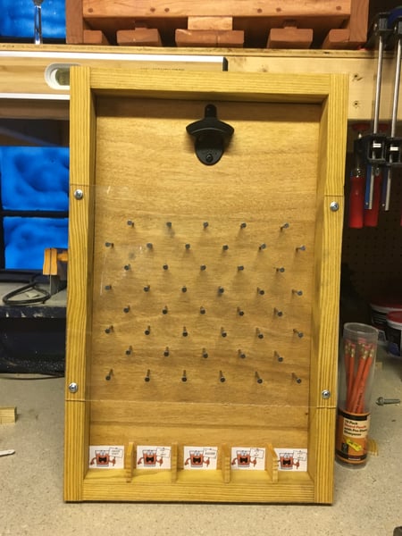 Image of Plinko Bottle Opener Game