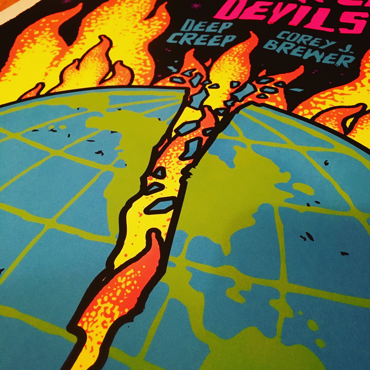 Murder City Devils - 2.11.17 - poster | pinkbikeralph