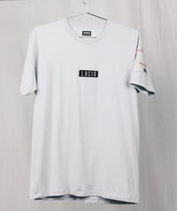 Image 1 of VISUAL PLEASURE TEE - SILVER