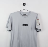 Image 2 of VISUAL PLEASURE TEE - SILVER