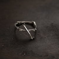 Image 2 of Bague croix / Ring "The Little Ones" cross